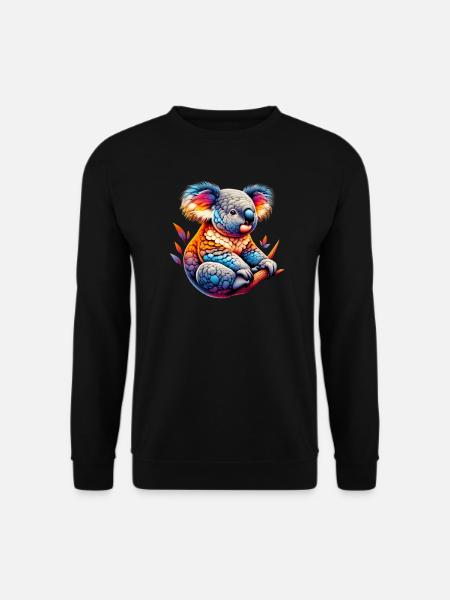 Koala - Unisex Sweatshirt - black