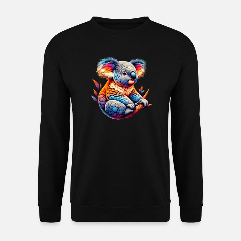 Koala - Unisex Sweatshirt - black