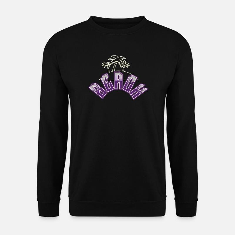Beach - Unisex Pullover - Schwarz