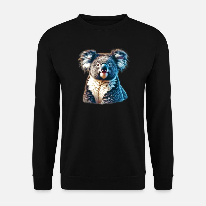 Koala - Unisex Pullover - Schwarz