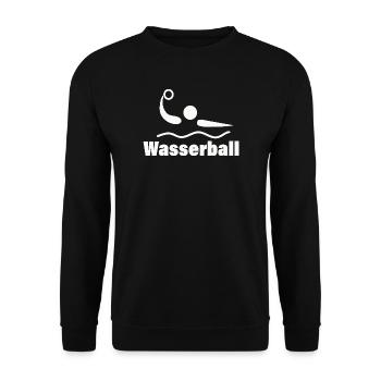 Waterpolo - Sweat-shirt Unisexe - noir - Devant - Alina (178cm) & Michal (187cm)