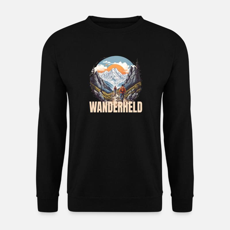 Wanderheld - Unisex Pullover - Schwarz