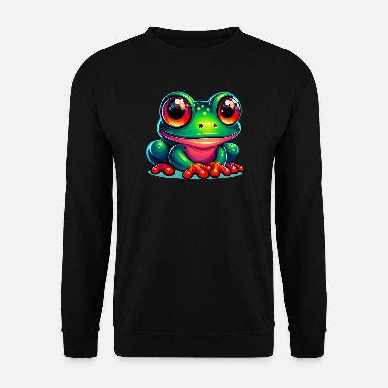 Frosch - Unisex Pullover - Schwarz