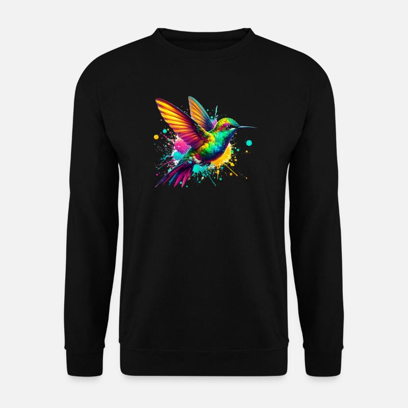 Hummingbird - Unisex Sweatshirt - black