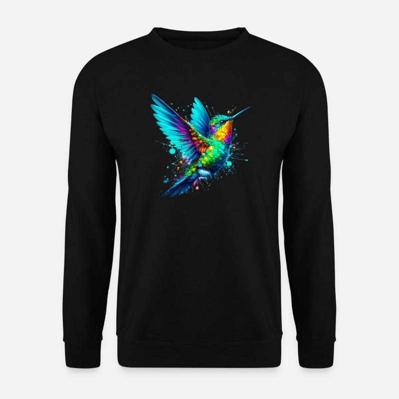 Hummingbird - Unisex Sweatshirt - black