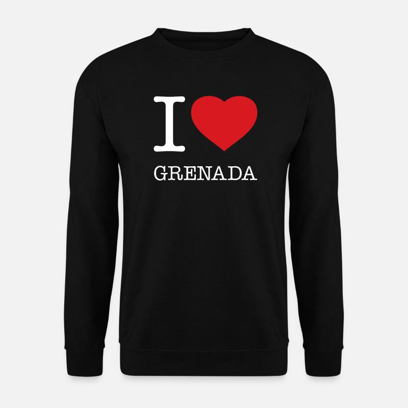 I LOVE GRENADA - Unisex Sweatshirt - black