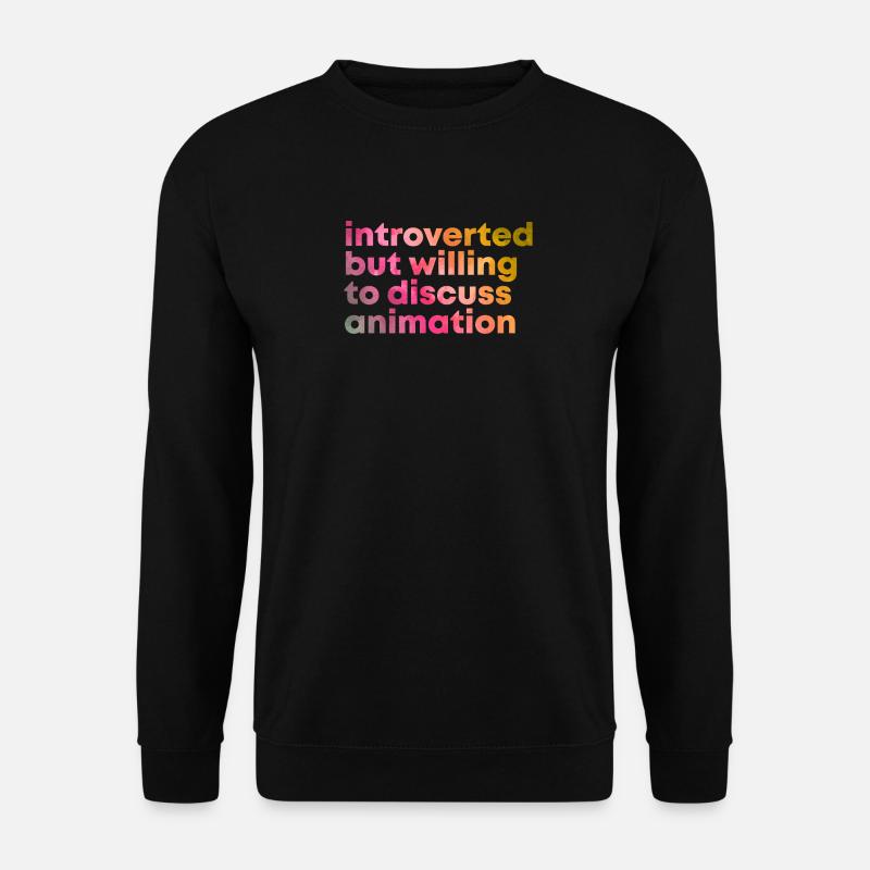 Animation - Unisex Sweatshirt - black