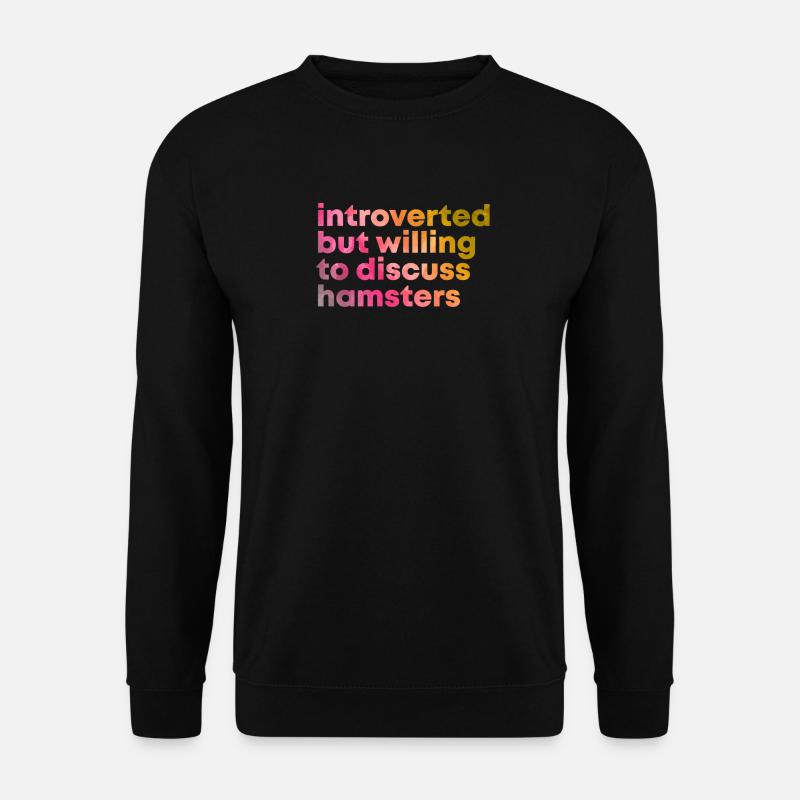 Hamster - Unisex Sweatshirt - black