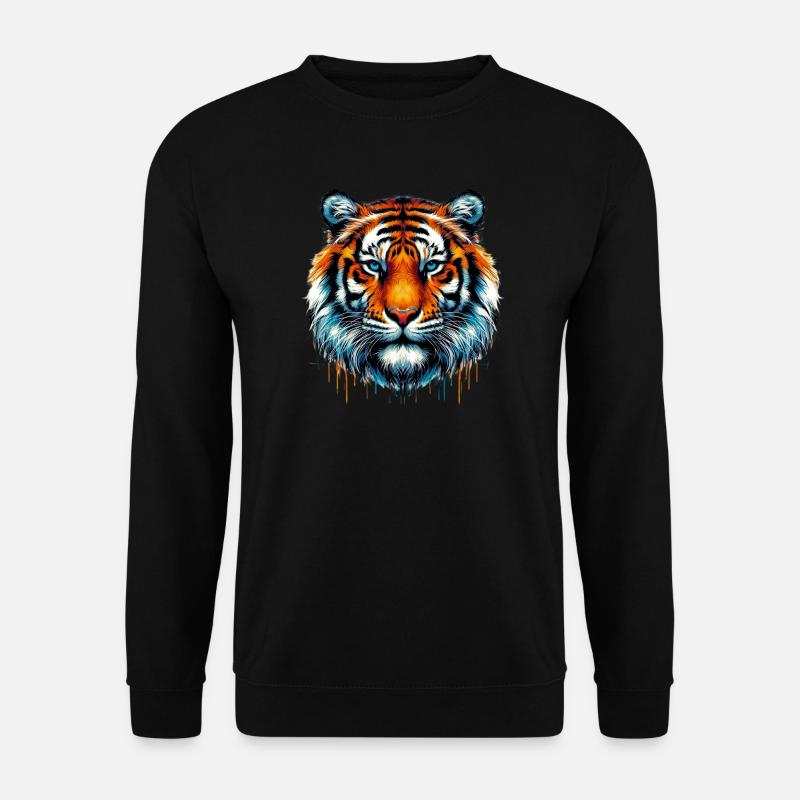 Tiger - Unisex Pullover - Schwarz