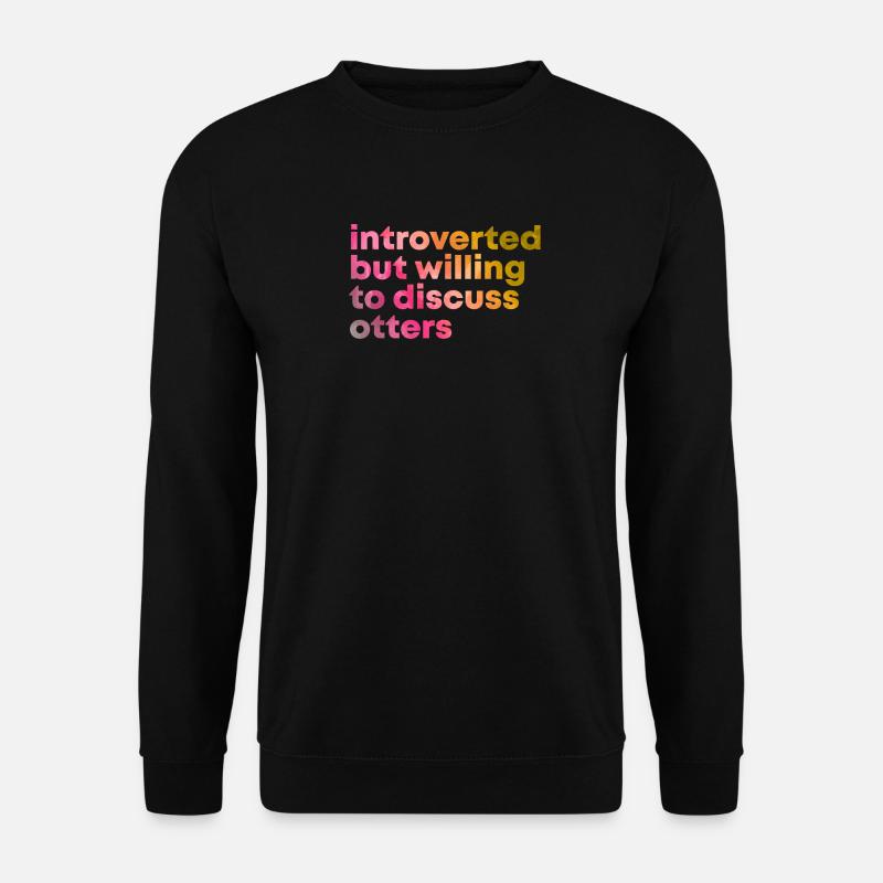 Otter - Unisex Pullover - Schwarz