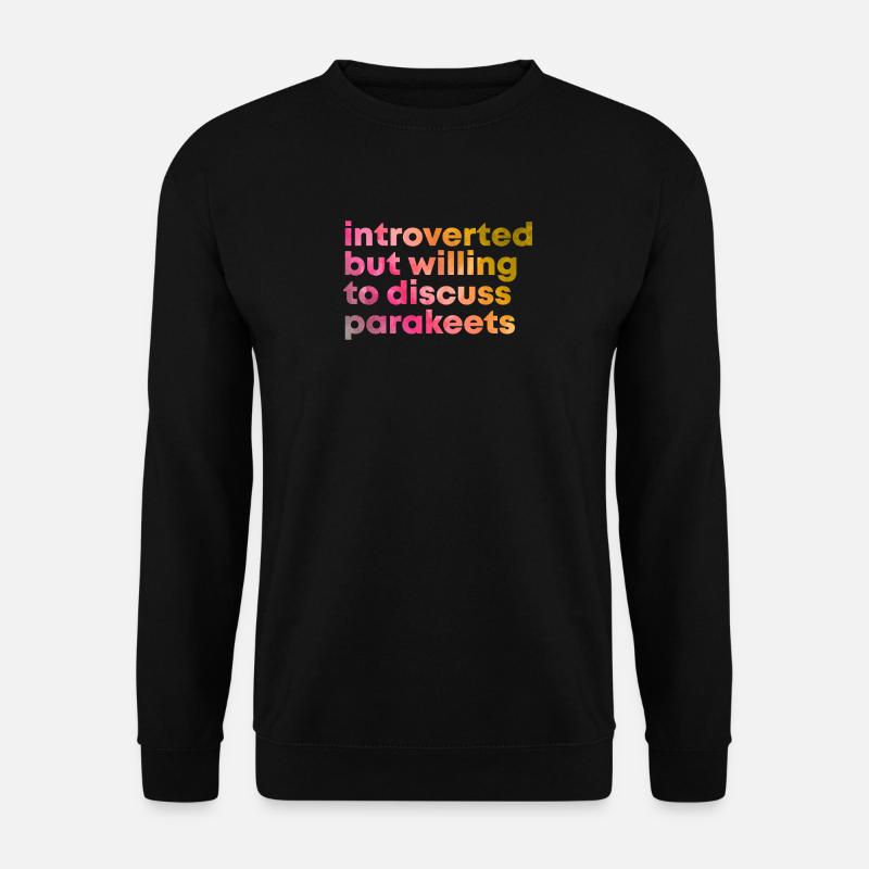Parakeet - Unisex Sweatshirt - black