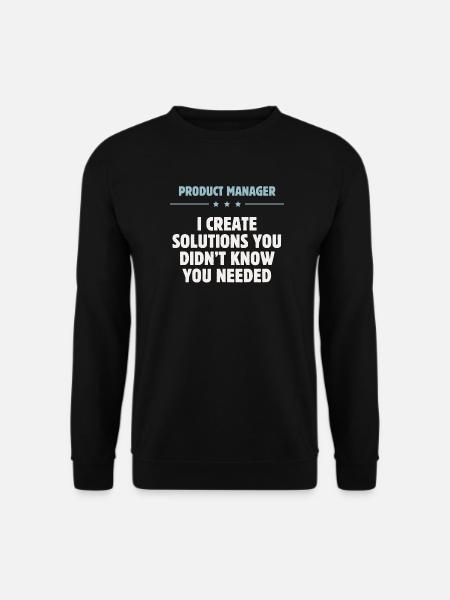 Product Manager - Solutions - Unisex Pullover - Schwarz