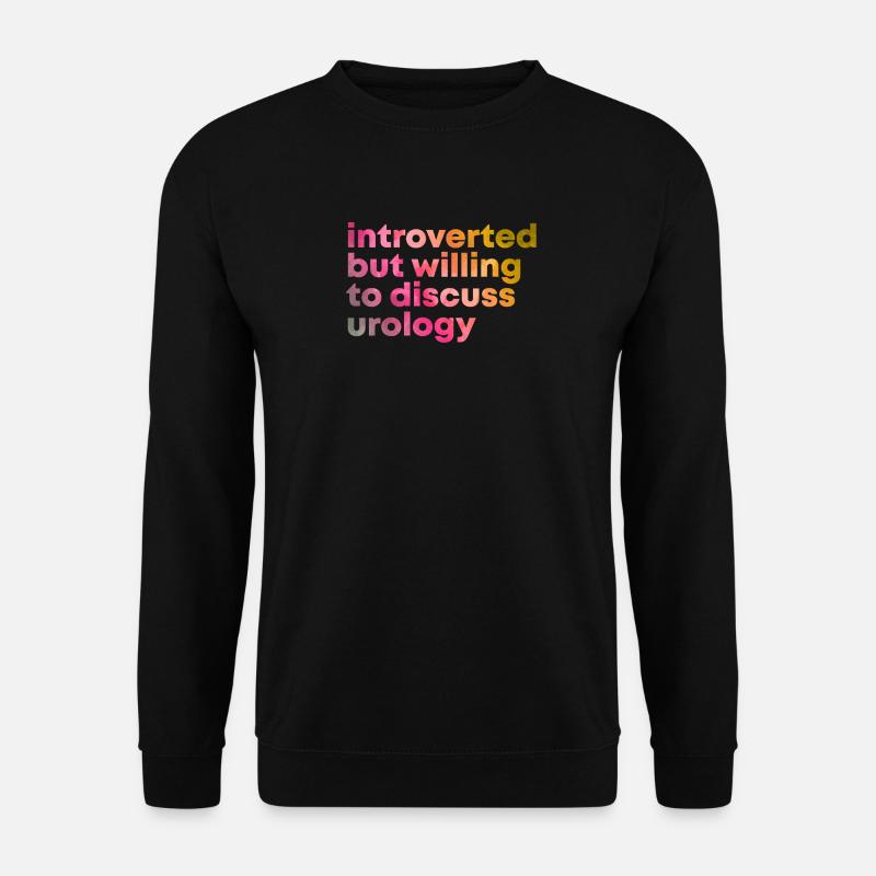 Urologie - Unisex Pullover - Schwarz