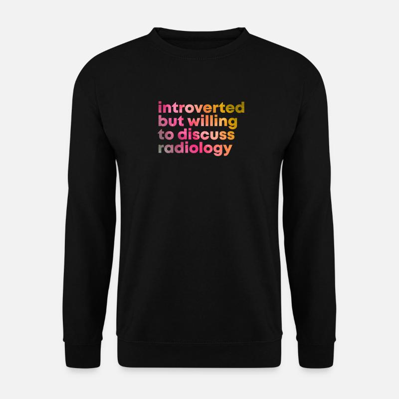 Radiologie - Unisex Pullover - Schwarz