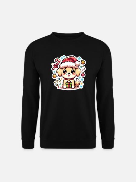 Santa Paws - Unisex Pullover - Schwarz