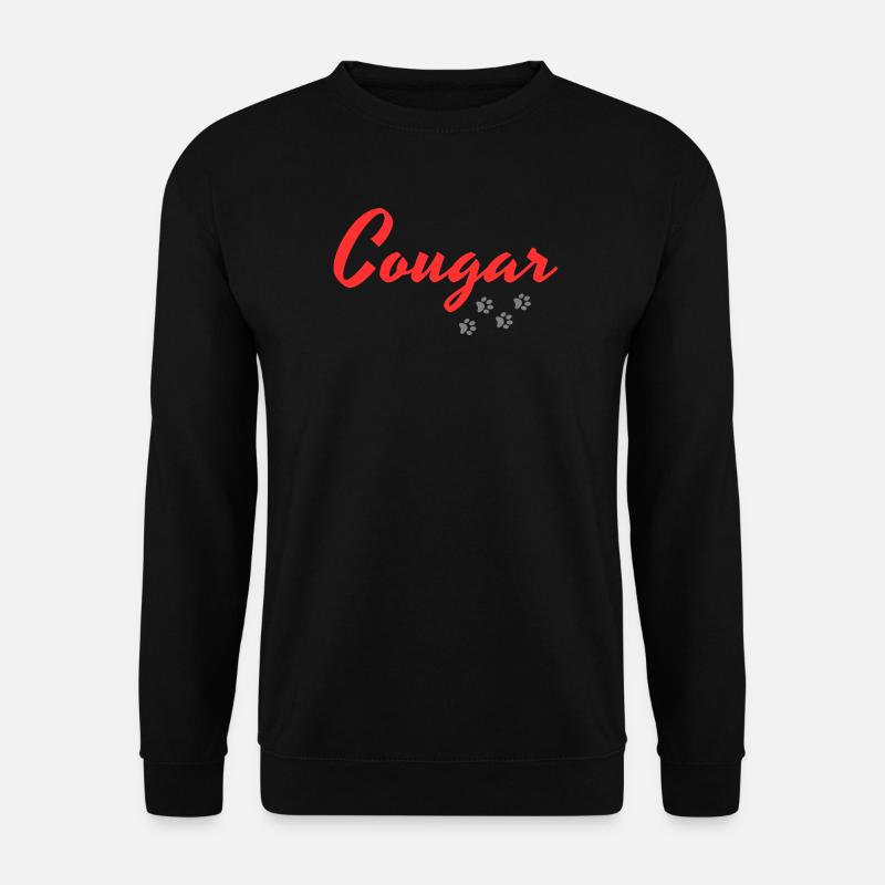 huge cougar - Unisex Sweatshirt - black