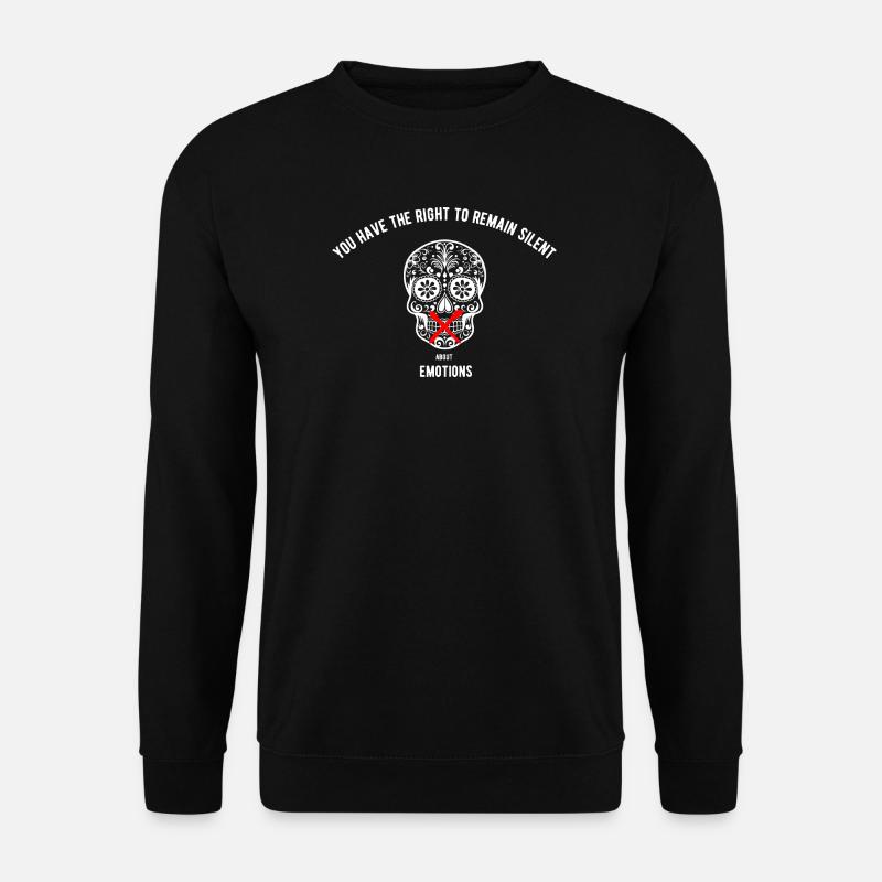 Right to remain silent - Unisex Sweatshirt - black