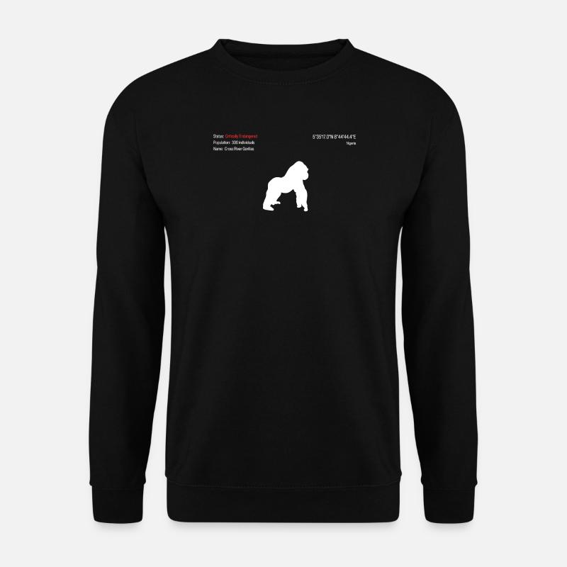 Gorilla - Unisex Sweatshirt - black