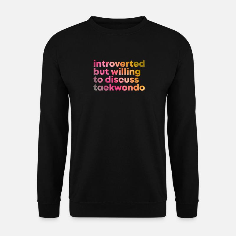 Taekwondo - Unisex Pullover - Schwarz