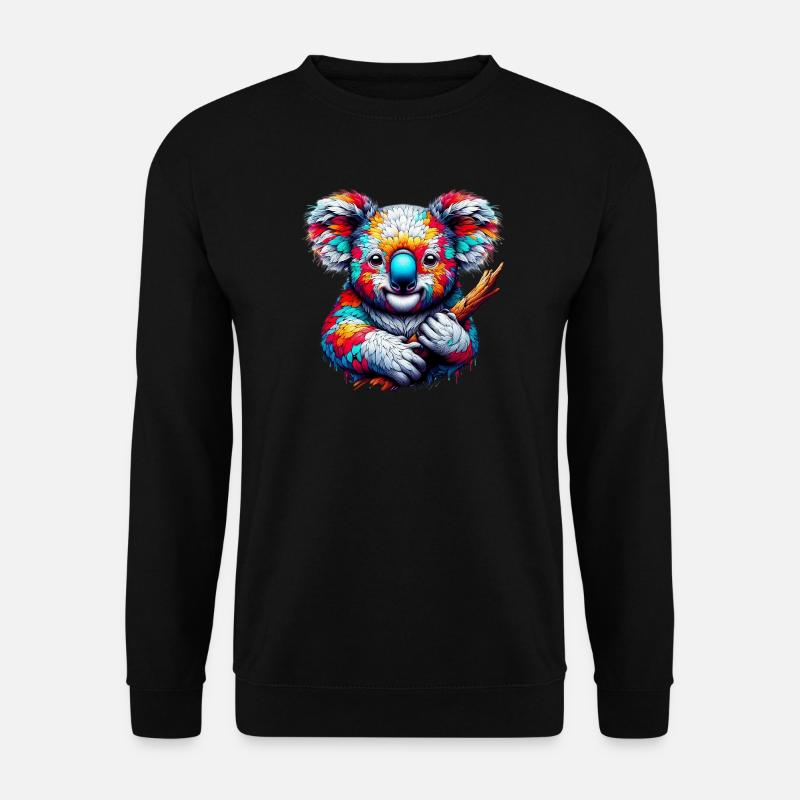 Koala - Unisex Sweatshirt - black