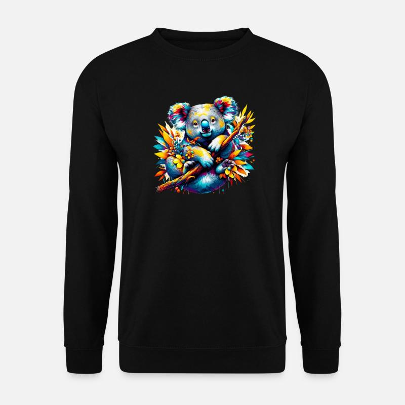 Koala - Sweat-shirt Unisexe - noir