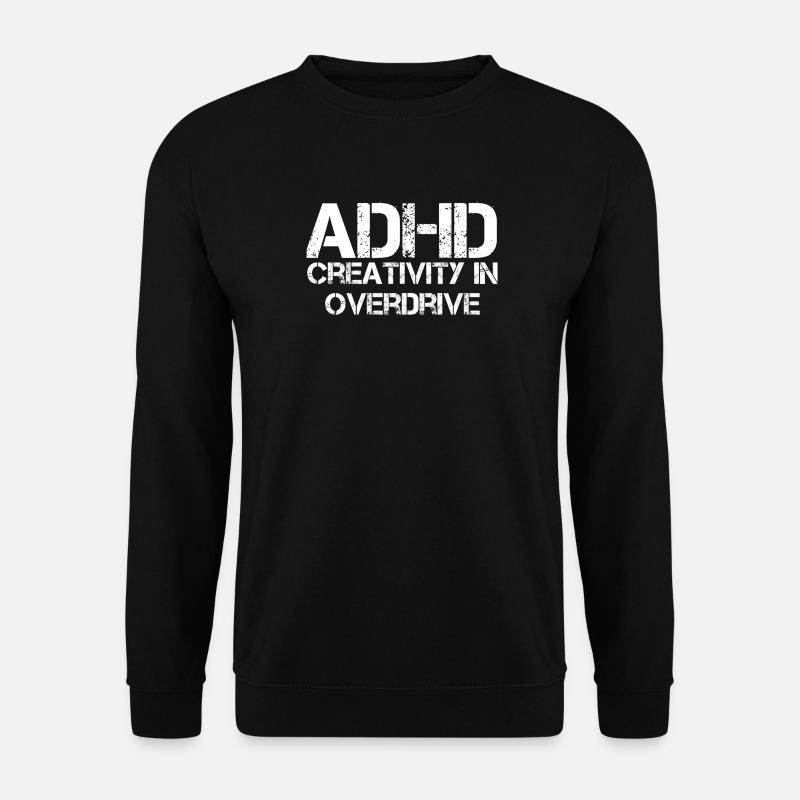 ADHD - Unisex Sweatshirt - black