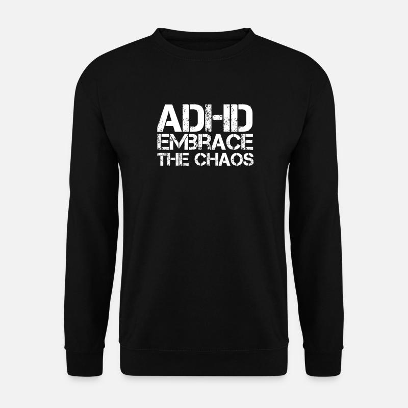 ADHD - Unisex Sweatshirt - black