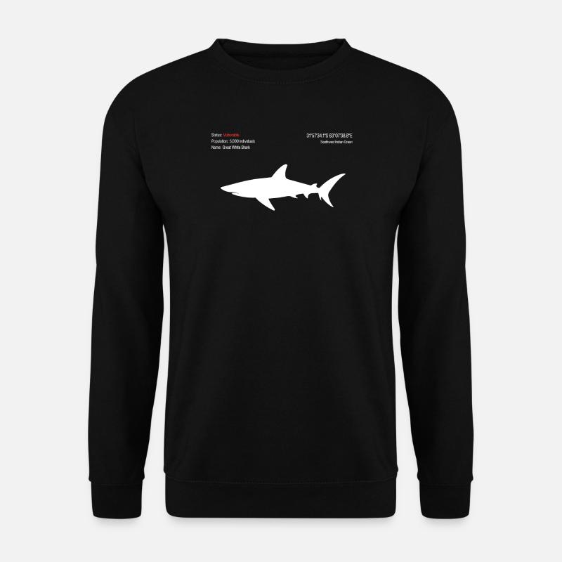 Hai - Unisex Pullover - Schwarz