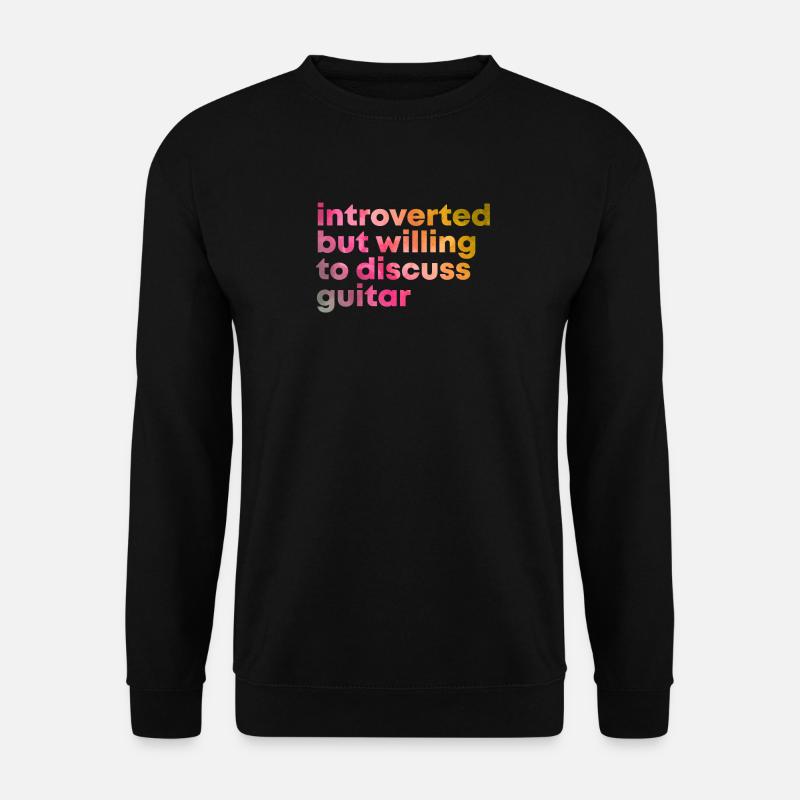 Gitarrist - Unisex Pullover - Schwarz