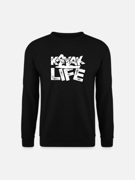 Kayak Life Duo - Unisex Sweatshirt - black
