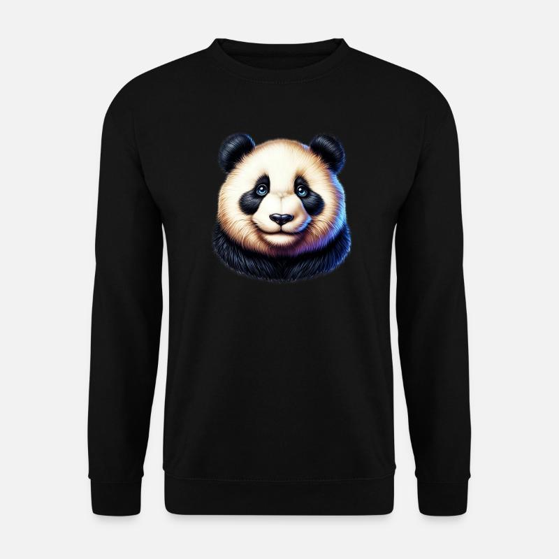 Panda - Unisex Sweatshirt - black