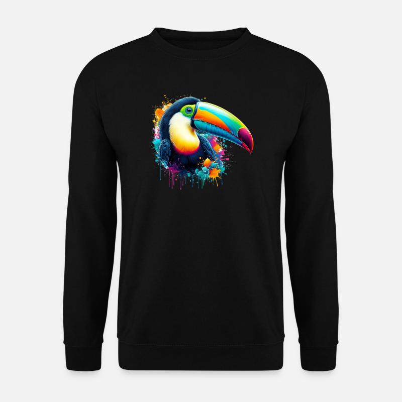 Toucan - Unisex Sweatshirt - black