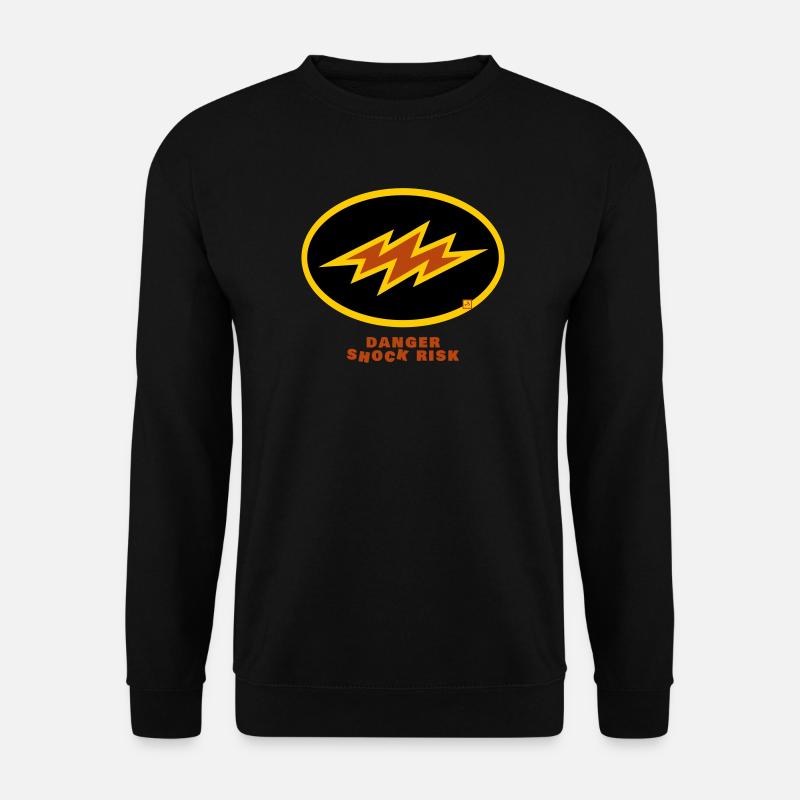 shock risk - Unisex Sweatshirt - black