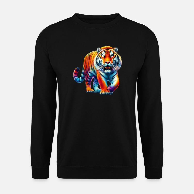 Tiger - Unisex Pullover - Schwarz