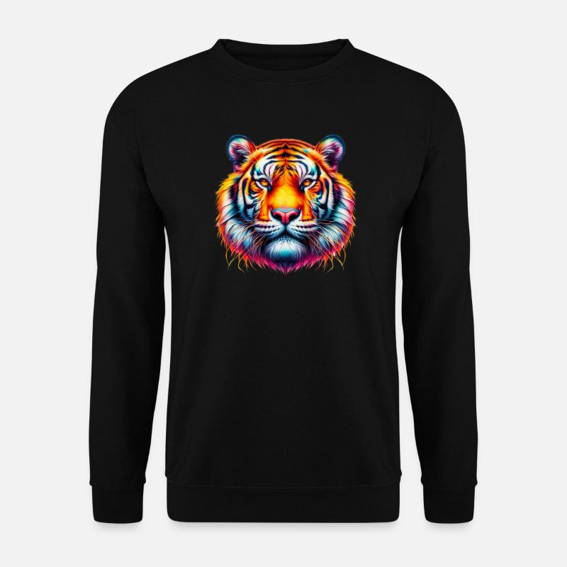 Tiger - Unisex Pullover - Schwarz