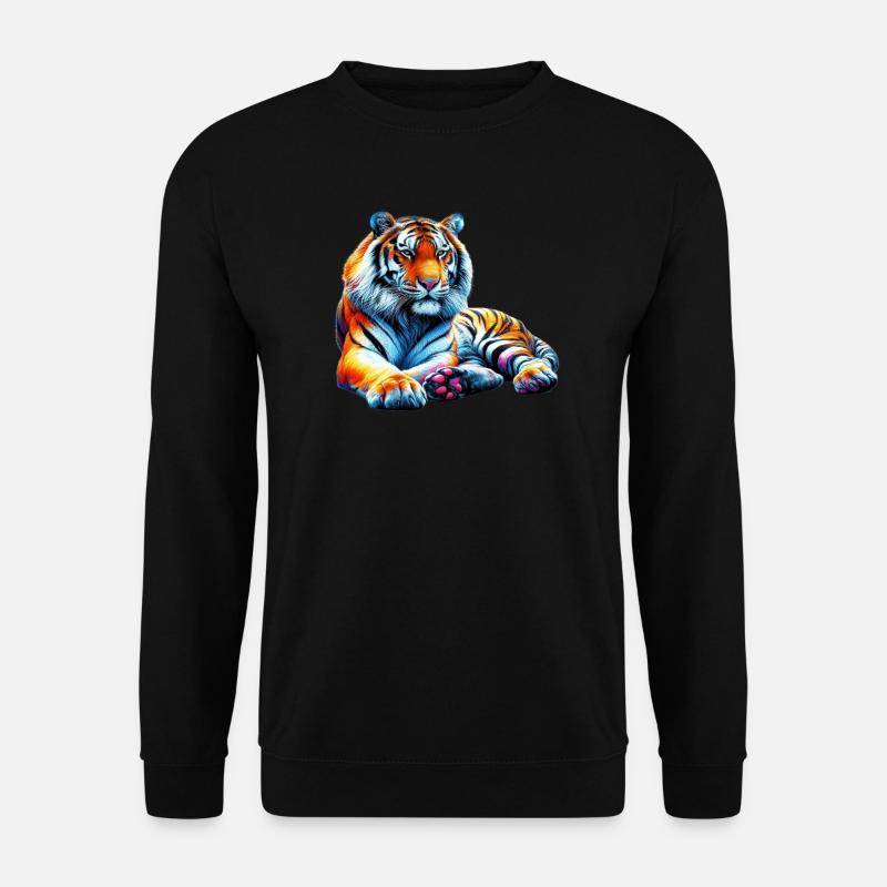 Tiger - Unisex Pullover - Schwarz