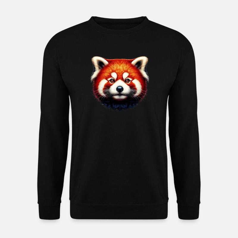 Kleiner Panda - Unisex Pullover - Schwarz