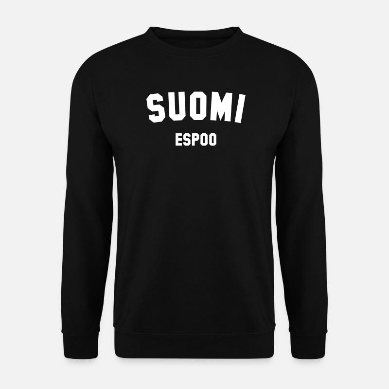 ESPOO Suomi Finland - Unisex Sweatshirt - black