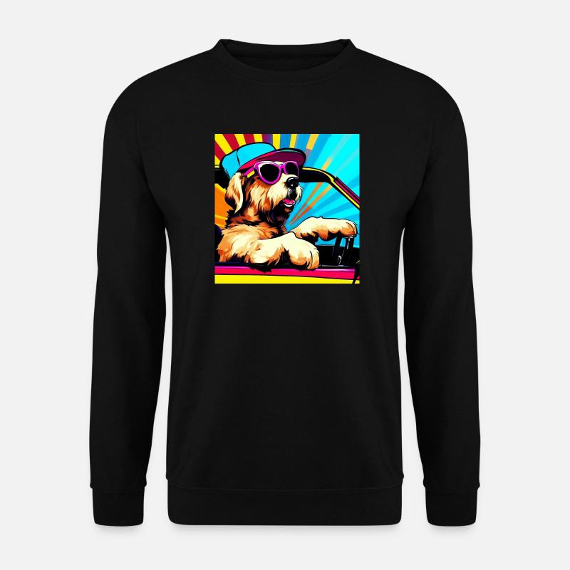 Hund - Unisex Pullover - Schwarz