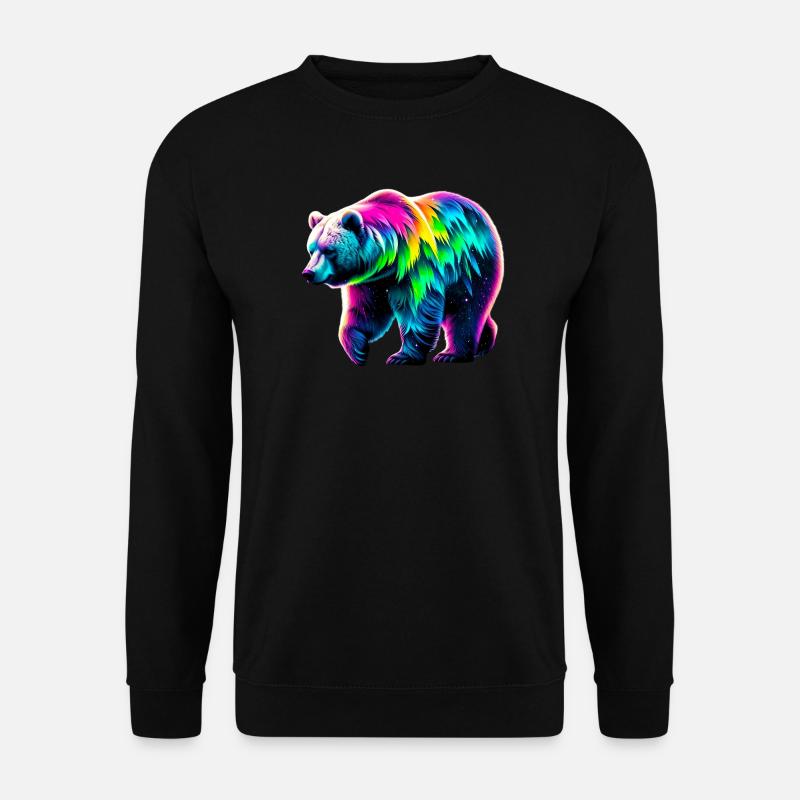 Bear - Unisex Sweatshirt - black