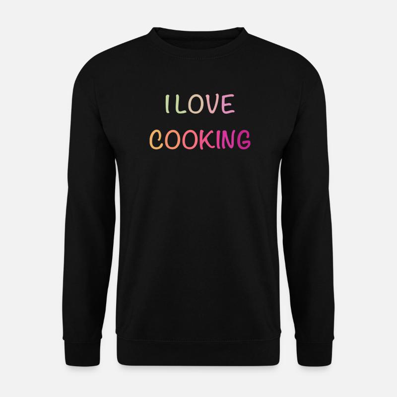 Pastell-Liebe Kochen Shirt - Unisex Pullover - Schwarz