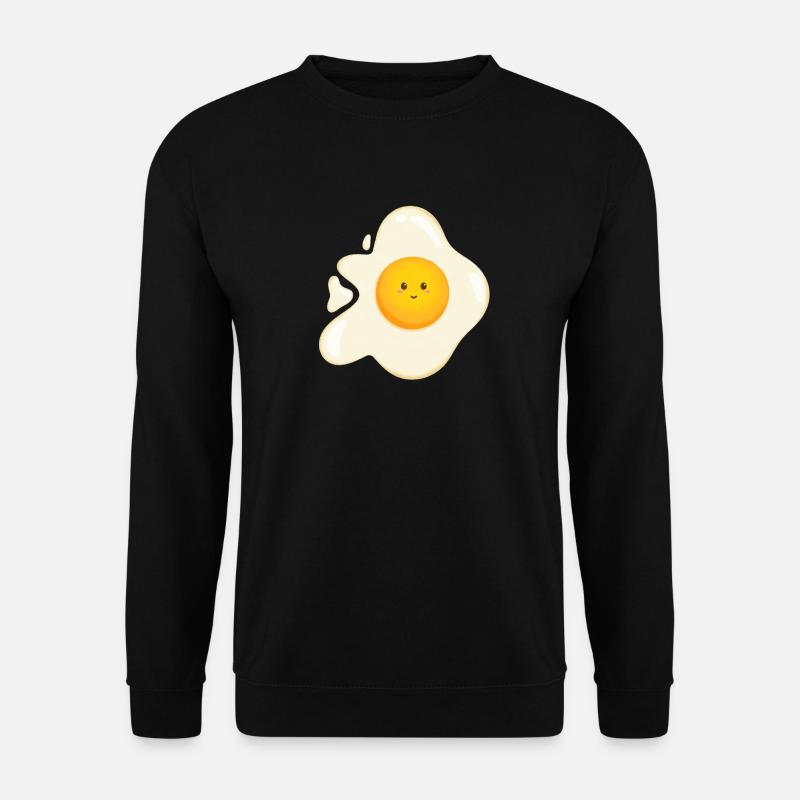 Süßes Spiegelei - Unisex Pullover - Schwarz