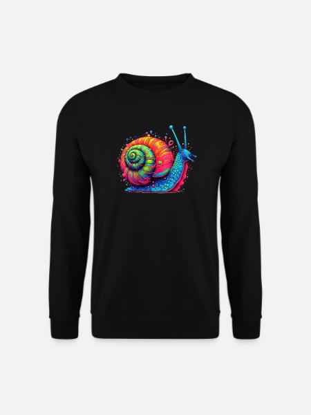 Snail - Unisex Sweatshirt - black