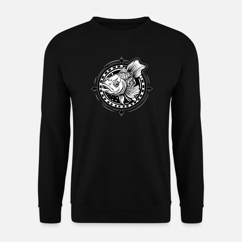 CARP FISH - Unisex Sweatshirt - black