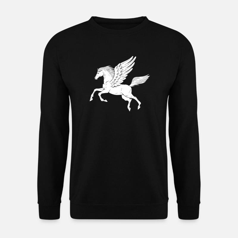 Pegasus - Unisex Pullover - Schwarz