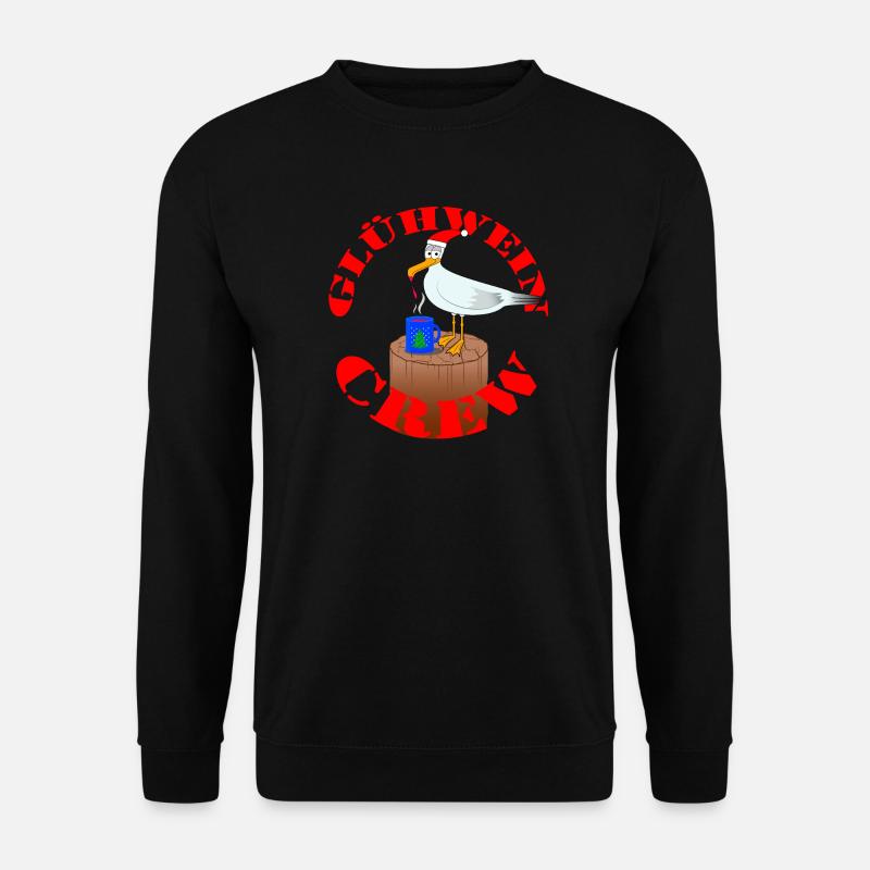 Glühwein Crew - Unisex Pullover - Schwarz