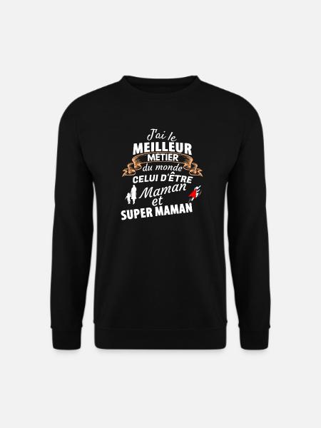 Pride Mom Superhero - Unisex Sweatshirt - black