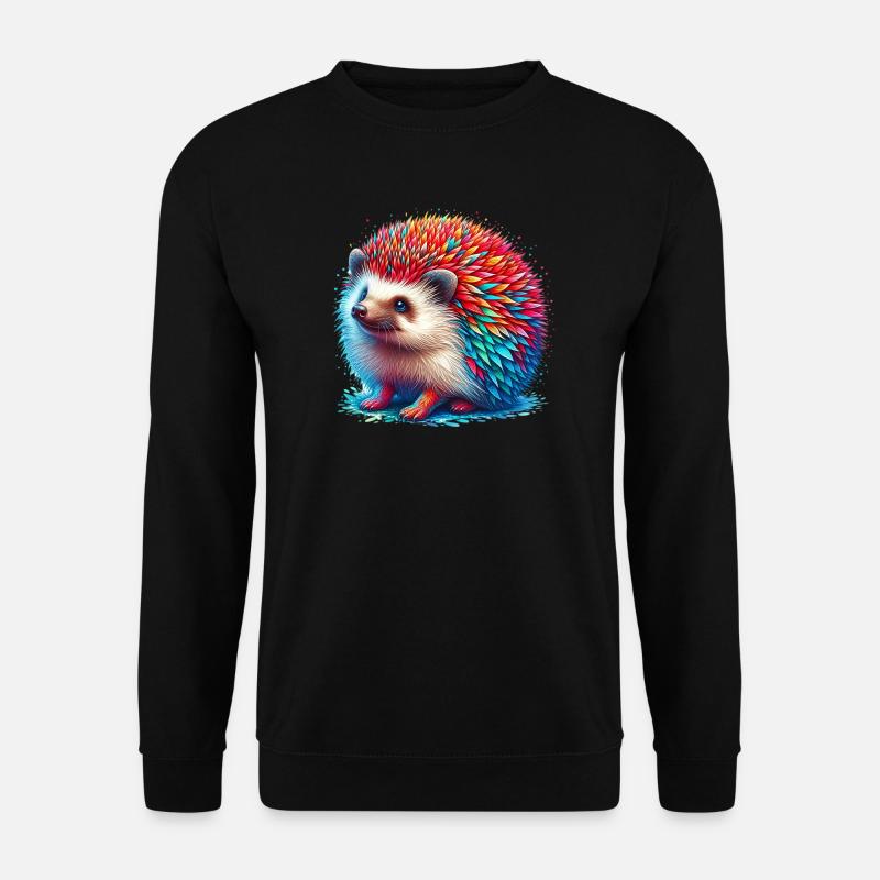 Igel - Unisex Pullover - Schwarz