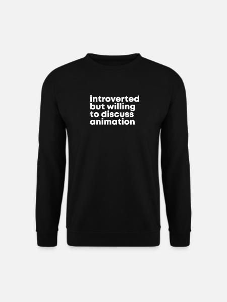 animation - Sweat-shirt Unisexe - noir