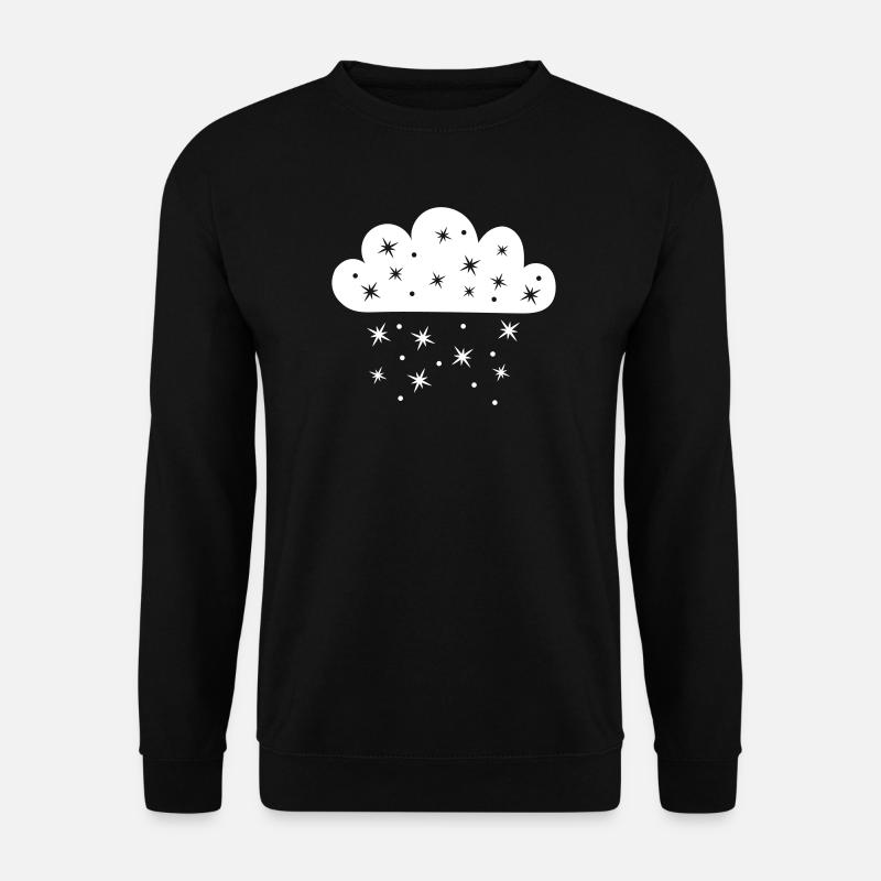 Wolke Sternenfall - Unisex Pullover - Schwarz